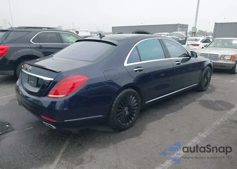 2016 Mercedes-Benz S 550 from USA, damaged, VIN WDDUG8CB2GA227600
